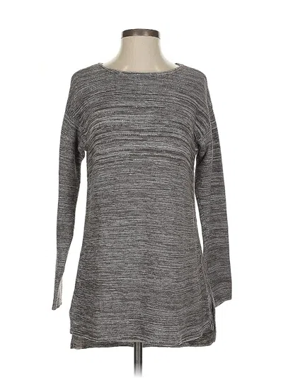 Pre-owned Ellen Tracy Pullover Sweater In Gray