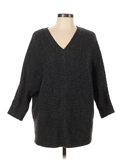 Pre-owned Ellen Tracy Pullover Sweater In Gray