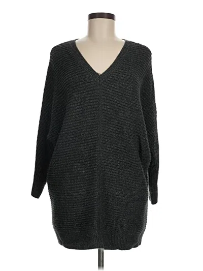 Pre-owned Ellen Tracy Pullover Sweater In Gray