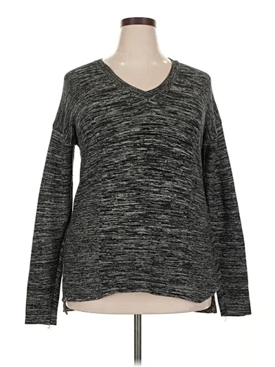 Pre-owned Ellen Tracy Pullover Sweater In Gray