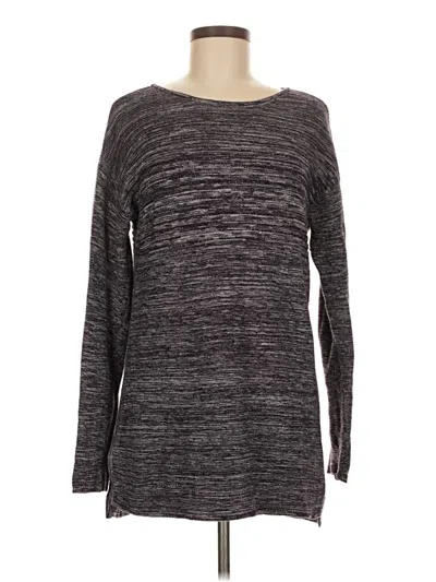 Pre-owned Ellen Tracy Pullover Sweater In Gray