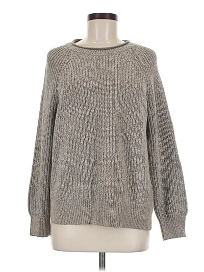 Pre-owned Ellen Tracy Pullover Sweater In Gray