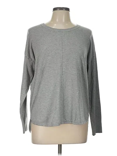 Pre-owned Ellen Tracy Pullover Sweater In Gray
