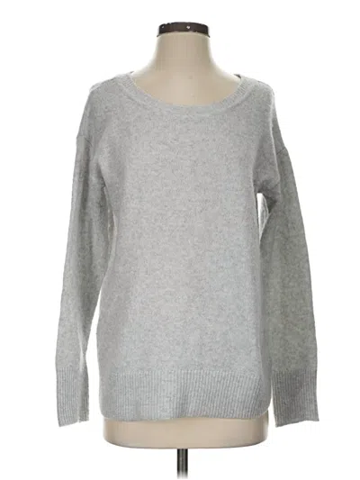 Pre-owned Ellen Tracy Pullover Sweater In Silver