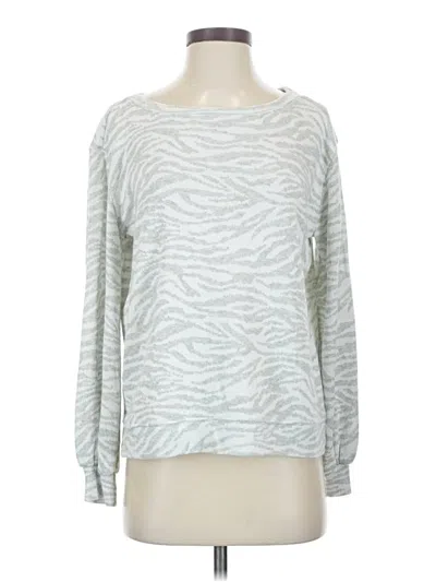 Pre-owned Ellen Tracy Pullover Sweater In Silver