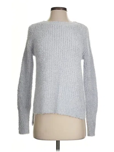 Pre-owned Ellen Tracy Pullover Sweater In Silver