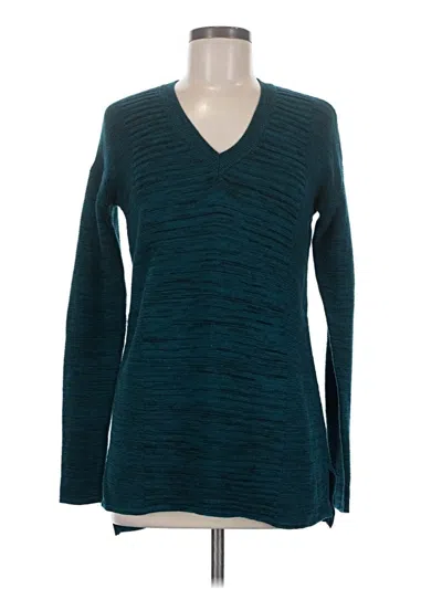 Pre-owned Ellen Tracy Pullover Sweater In Teal