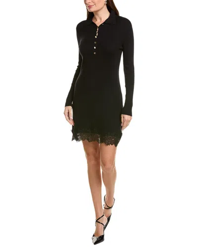 Ellen Tracy Rib Dress In Black