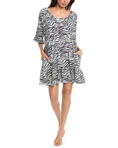 Ellen Tracy Short Tunic In Blue
