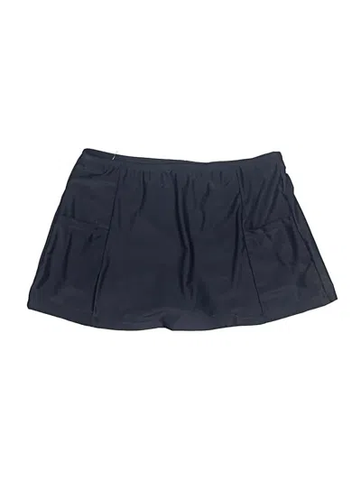 Pre-owned Ellen Tracy Skort In Blue