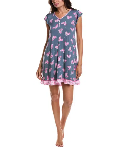 Ellen Tracy Sleep Chemise In Grey
