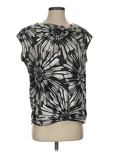Pre-owned Ellen Tracy Sleeveless Blouse In Black