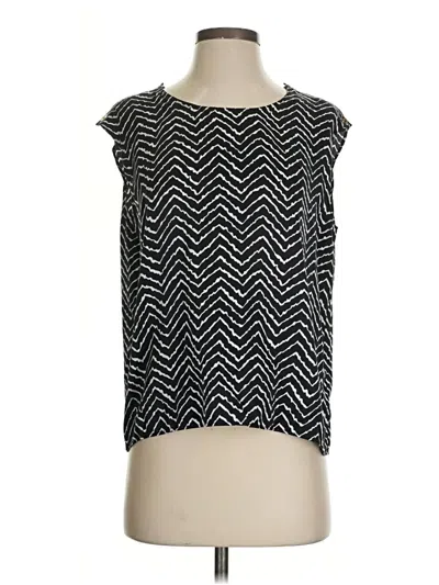 Pre-owned Ellen Tracy Sleeveless Blouse In Black