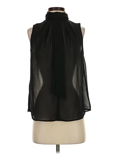 Pre-owned Ellen Tracy Sleeveless Blouse In Black