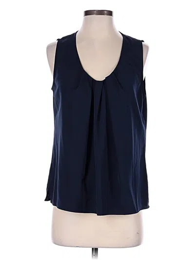 Ellen Tracy Sleeveless Blouse In Blue