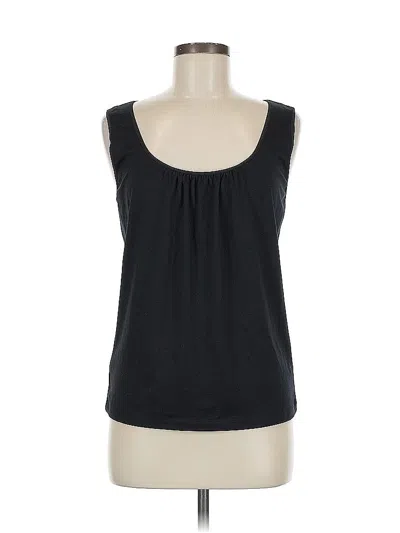 Pre-owned Ellen Tracy Sleeveless T-shirt In Black