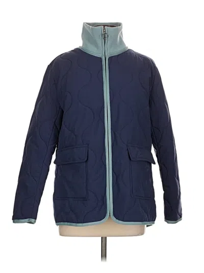 Pre-owned Ellen Tracy Snow Jacket In Blue