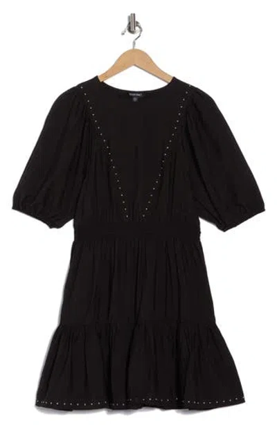 ELLEN TRACY ELLEN TRACY STUD TIERED DRESS