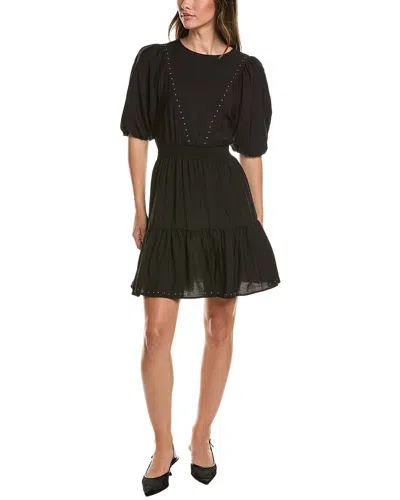 Ellen Tracy Studded Mini Dress In Animal Print