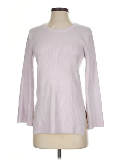 Pre-owned Ellen Tracy Sweatshirt In Purple