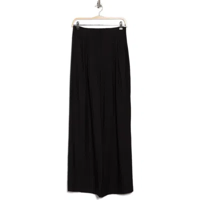 Ellen Tracy Textured Wide Leg Pants In Black