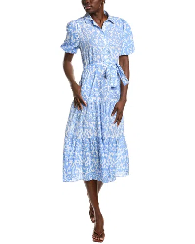 Ellen Tracy Tiered Maxi Dress