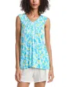 Ellen Tracy Top In Blue