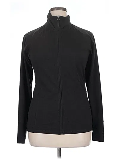Pre-owned Ellen Tracy Track Jacket In Black