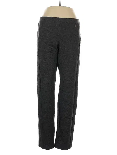 Pre-owned Ellen Tracy Track Pants In Gray