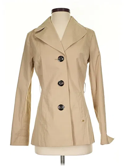 Pre-owned Ellen Tracy Trenchcoat In Brown