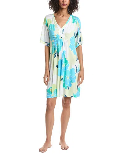 Ellen Tracy Tunic Nightgown In Multi