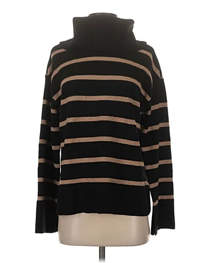 Pre-owned Ellen Tracy Turtleneck Sweater In Brown