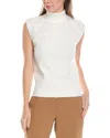 Ellen Tracy Turtleneck Sweater In White