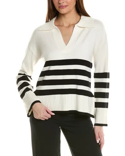 Ellen Tracy V-neck Sweater In Black