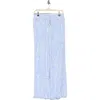Ellen Tracy Wide-leg Pants In Baby Blue Damask