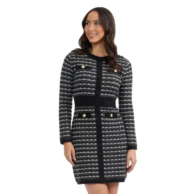 Ellen Tracy Women's Boucle Sweater Dress