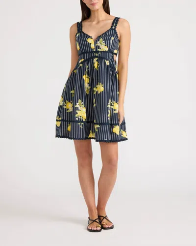 Ellen Tracy Women's Dress With Side Cutouts In Blue