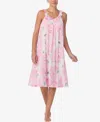 Ellen Tracy Women's Scoop Neck Midi Gown In Pink