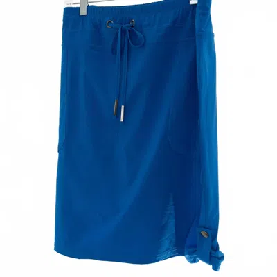 Ellen Tracy Women's Seaside Sport Skort In Royal Blue Breeze
