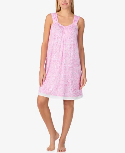 Ellen Tracy Women's Sleeveless Chemise In Paisley