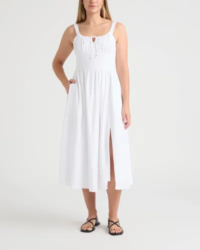 Ellen Tracy Women's Sleeveless Maxi Dress In White