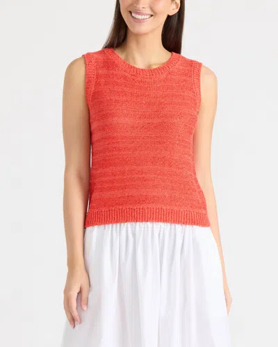 Ellen Tracy Women's Sweater Top In Pink