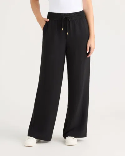 Ellen Tracy Women's Wide Leg Pant In Black