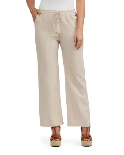 Ellen Tracy Women's Wide Leg Pant In White