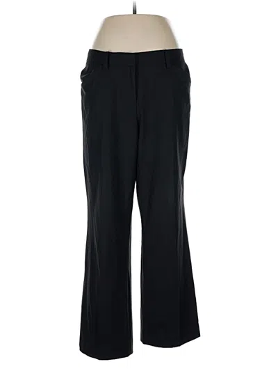 Pre-owned Ellen Tracy Wool Pants In Black