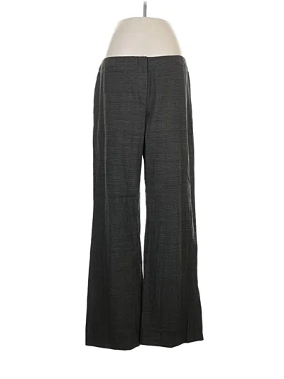 Pre-owned Ellen Tracy Wool Pants In Brown
