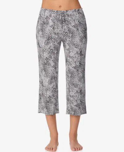 Ellen Tracy Yours To Love Capri Pajama Pants In Gray