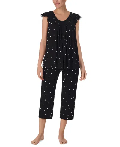 Ellen Tracy Yours To Love Short Sleeve Top In Black