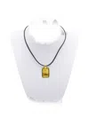 Ellery Aquarius Rectangular-pendant Necklace In Gold