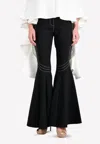 Ellery Black Star Full Flare Pants